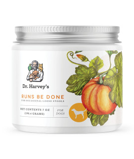 Dr. Harvey's Runs Be Done Anti-Diarrheal Digestive Tract Supplement for Dogs (7 Ounces)
