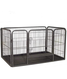 Bunny business Pet Supplies Heavy Duty Whelping With Abs Tray Puppy Play Pen, Large