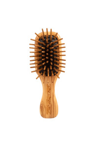 Chris Christensen Dog Brush, 20 mm Tiny Tot, Wood Pin Series, Groom Like a Professional, Readl Wood Pins, 100% Static-Free, Redistribute Natural Oils into Coat, Reduces Painful Pulling