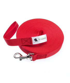Maximum Pet Products 65ft Red Dog Training Lead A