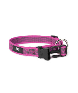 color & gray collar, 079 in (106-165 in), Pink-gray