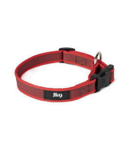 color & gray collar, 079 in (106-165 in), Red-gray
