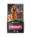 Purina Pro Plan Sensitive Skin And Sensitive Stomach Dog Food With Probiotics For Dogs, Lamb & Oat Meal Formula - 4 lb. Bag