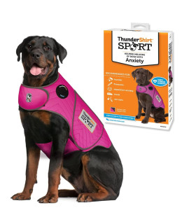 Thundershirt dogs clothing Thundershirt Dog Anxiety Jacket, Fuchsia, XXL US