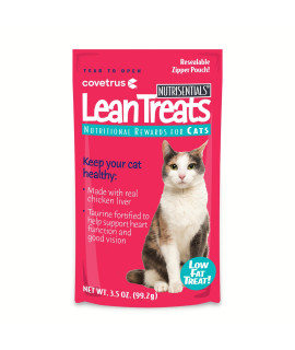Covetrus Nutrisential Lean Treats for Cats - Soft Cat Treats for Small, Medium, Large Cats - Nutritional Low Fat Bite Size Feline Treats - Chicken Flavor - 1 Pack - 3.5oz