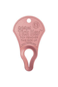 The Original Tick Key - Tick Detaching Device - Portable, Safe and Highly Effective Tick Detaching Tool (Cooper)