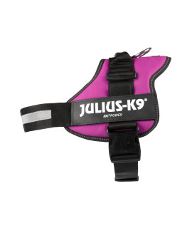 Julius-K9 Powerharness, 1, Dark Pink