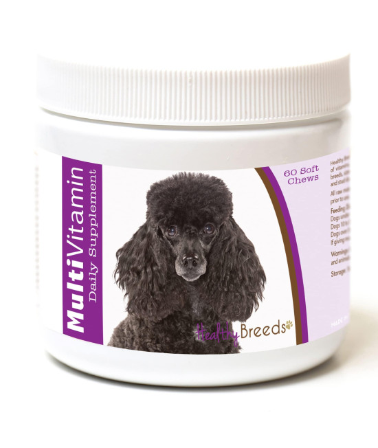 Healthy Breeds Poodle Multi-Vitamin Soft Chews 60 Count