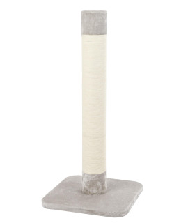 Kerbl Scratching Post Opal Jute, 56 x 56 x 119 cm, grey
