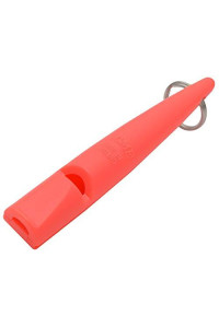 THE ACME Dog Training Whistle Number 211.5 Medium High Pitch, Single Note Good Sound Quality, Weather-Proof Whistles Designed and Made in The UK?(Coral)