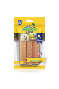 Himalayan Dog Chew Original Yak Cheese Dog Chews, 100% Natural, Long Lasting, Gluten Free, Healthy & Safe Dog Treats, Lactose & Grain Free, Protein Rich, Chicken Flavor, 4.5 oz Resealable Pouch
