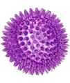 Rosewood Jolly Doggy catch and Play Spikey Rubber Ball for Dogs, 8 cm, Assorted color