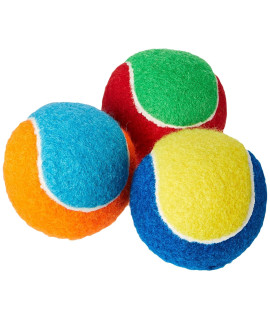Petface Squeaky Tennis Balls, 3-Piece