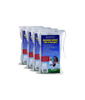 Earth Care Odor Removing Bag Stinky Smells Pet Odor etc (4 Pack)