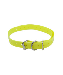 Replacement AA collar Strap Bands with Double Buckle Loop Training for All Brands of Pet Shock Bark e collars and Fences