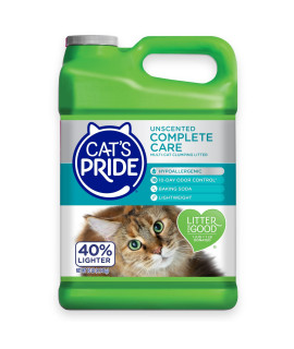 Cat's Pride Premium Lightweight Clumping Litter: Complete Care - Up to 10 Days of Powerful Odor Control - Hypoallergenic - Multi-Cat, Unscented, 10 Pounds