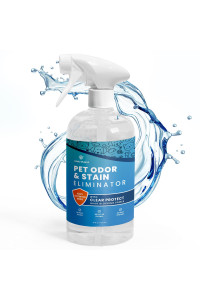 Apply Guard Professional Strength Pet Stain And Odor Eliminator for Dogs, Cats, and All Pets- Instantly Neutralize and Sanitize Tough Pet Odors and Pet Urine Stains 16oz. Cat Pee Odor Destroyer.