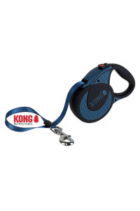 Alcott Kong Ultimate Retractable Dog Leash, Extra Large, Blue, 16' Long