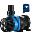 CURRENT USA eFlux DC Flow Pump with Control 1900 GPH Loop Controllable Aquarium DC Return 380-1900 GPH Quiet, Submersible or External Fish Tank, Sump, Pond, Freshwater and Saltwater Marine Use