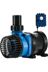 CURRENT USA eFlux DC Flow Pump with Control 1900 GPH Loop Controllable Aquarium DC Return 380-1900 GPH Quiet, Submersible or External Fish Tank, Sump, Pond, Freshwater and Saltwater Marine Use