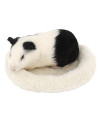 BWOgUE Hamster Bed,Round Velvet Warm Sleep Mat Pad for HamsterHedgehogSquirrelMiceRats and Other Small Animals