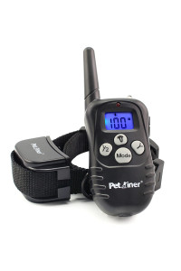 Petrainer PET998DRU1 Dog Training Collar with Remote Training Collar for Dogs Bark Collar with Beep Vibration Static Electric Dog E Collar, 1000FT Remote Range