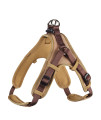 HUNTER Vario Quick Neoprene Harness, Small, 45-55 cm, 15 mm, Brown/Caramel