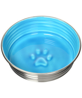 Loving Pets Le BOL Dog Bowl, Medium, Seine Blue,7936