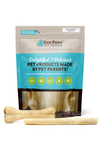 Raw Paws Compressed Rawhide Dog Chew Variety Pack, 10 Pack - 10 Compressed Rawhide Sticks & 6 Bones - Pressed Rawhide for Medium Dogs - Rawhide Chews Dog Treat Value Pack - Variety Dog Chews