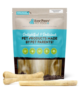 Raw Paws Compressed Rawhide Dog Chew Variety Pack, 10 Pack - 10 Compressed Rawhide Sticks & 6 Bones - Pressed Rawhide for Medium Dogs - Rawhide Chews Dog Treat Value Pack - Variety Dog Chews