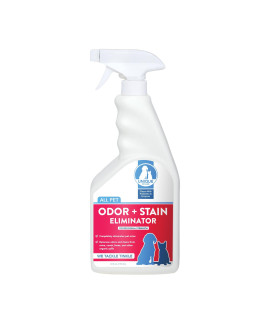 Unique Pet Odor and Stain Eliminator - 24 oz. Ready-to-Use Liquid Spray - Bio-Enzymatic Formula Eliminates Old and New Pet Odor and Pet Stains (Packaging May Vary)