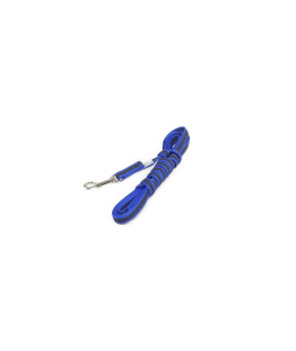 Julius-K9 218gM-B-S3 color and gray Super-grip Leash with Handle, Blue-gray, 14 mm x 3 m