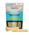 Raw Paws Compressed Rawhide Dog Chew Variety Pack, 10 Pack - 5 Compressed Rawhide Sticks & 4 Bones, Aggressive Chewers Pressed Rawhide Chews Dog Treat Value Pack, Small Dog Deluxe Variety Dog Chews