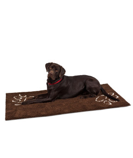 Internet's Best Chenille Dog Doormat - 60 x 30 - Absorbent Surface - Non-Skid Bottom - Protects Floors