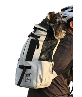 K9 Sport Sack Dog Carrier Adjustable Backpack (Large, Air 2 - Charcoal Grey)