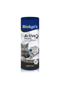 Biokats Active Pearls - Cat Litter additive with Activated Carbon Improves Odour Binding and Absorption Capacity of The cat Litter - 1 can (1 x 700 ml)