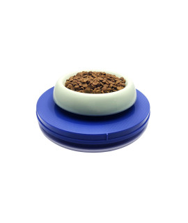 Yuwoda Ant Away Cat Dog Feeding Bowl Tray Ant Away Tray Pet Food Dish Safe Indoor Moats No Water No Plugged in Needed Automatic cat feeders