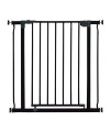 Baby gate Retractable, Queenii Pet Mesh Dog gate Safety guard Install Anywhere, Safety Fence for Hall Stair Doorway Magic gate Extends up to 54-Red