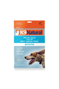 K9 Natural Grain-Free Freeze-Dried Dog Food Supplement Booster, Beef Green Tripe 8oz