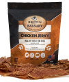 BRUTUS & BARNABY Chicken Jerky Dog Treats- Dehydrated Crunchy USA Premium Fillets, Grain-Free, Preservative-Free, No Fillers. All Natural Chicken Strips are Great for Dogs and Cats (10oz)