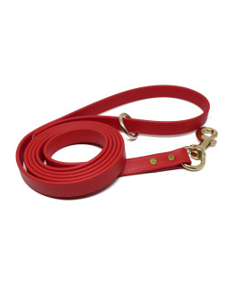 JimHodgesDogTraining gummy Dog Leash, Biothane, Dog Training Leash, Waterproof, Weatherproof, Made in The USA, 6 Foot Length for Small, Medium Large Dogs or Puppies, Various Sizes colors