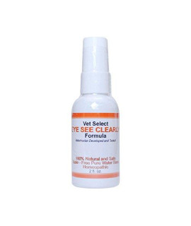 Allergic Pet Vet Select Eye See clearly All-Natural Herbal Spray - For Symptoms Associated with Eye Problems - 2 oz Herbal Spray