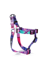 Wolfgang Premium No-Pull Dog Harness for Small Medium Large Dogs, Made in USA, Daydream Print, Medium (5/8 Inch x 16-24 Inch)