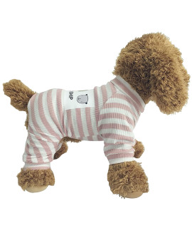 Dogs PJS Clothes for Small Dogs Girl Puppy Pajamas Long Sleeved Onsie Warm Coats Jumpers Outfits