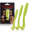 Homesake - Tick Remover Tool for Dogs, Cats & Humans - 1 Packs of 3 - Pain Free Tick Removal Twister Tweezers - Dog Tick Removal Tool - Tick Puller Removes Head & Body - Includes User Guide