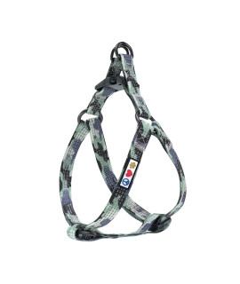 Pawtitas Reflective Step in Dog Harness or Reflective Vest Harness, Comfort Control, Training Walking of Your Puppy/Dog Extra Small Dog Harness XS Grey Camouflage Dog Harness