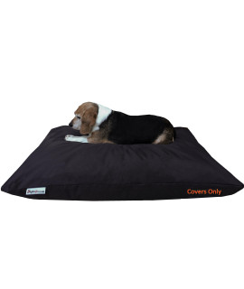 Do It Yourself DIY Pet Bed Pillow Duvet Oxford cover Waterproof Internal case for Dogcat at Medium 36X29 After Dark color - covers only