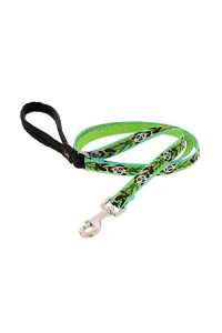 LupinePet Originals 12 Panda Land 4-Foot Padded Handle Leash for Small Pets