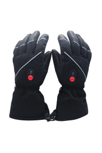 SAVIOR HEAT Heated gloves for Men Women, Rechargeable Electric Heated gloves, Heated Skiing gloves and Snowboarding gloves