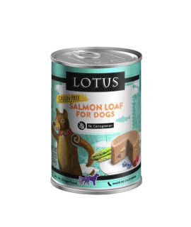Lotus Dog Grain Free Loaf Salmon 12.5Oz